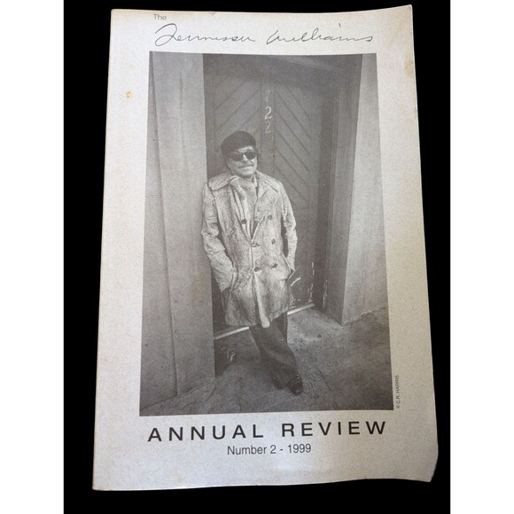 The Tennessee Williams Annual Review: No 2 - 1999 Vintage The Negative - Picture 1 of 3